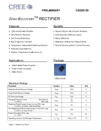 Datasheet CSD20120D manufacturer Неопределенные