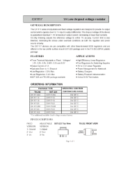 Datasheet CX1117-1.5 manufacturer Неопределенные