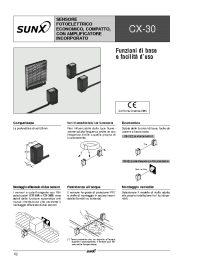 Datasheet CX-30 manufacturer Неопределенные