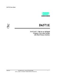Datasheet D6571E manufacturer Неопределенные