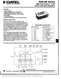 Datasheet DAC-833 manufacturer Неопределенные