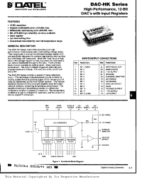 Datasheet DAC-HK12BGC-2 производства Неопределенные