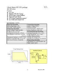 Datasheet DC-101R manufacturer Неопределенные