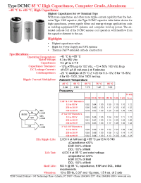 Datasheet DCMC manufacturer Неопределенные