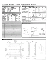 Datasheet DG-12864-11 manufacturer Неопределенные
