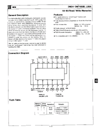 Datasheet DM7489 manufacturer Неопределенные