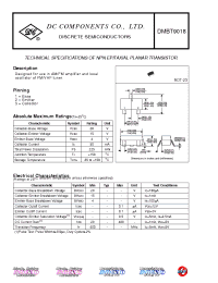 Datasheet DMBT9018 manufacturer Неопределенные