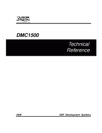 Datasheet DMC1500 manufacturer Неопределенные