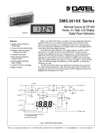 Datasheet DMS-30194 manufacturer Неопределенные