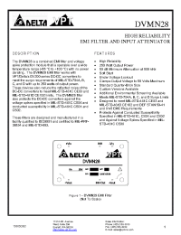 Datasheet DVMN28 производства Неопределенные