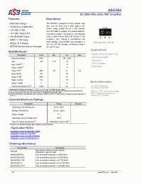 Datasheet EB-ASG304-CATV производства Неопределенные