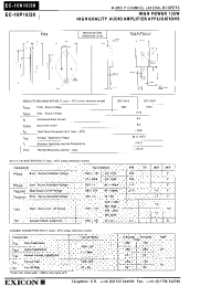 Datasheet EC-10P16 производства Неопределенные