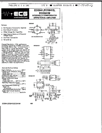 Datasheet ECG941 manufacturer Неопределенные