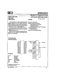 Datasheet EDI8M16257C manufacturer Неопределенные
