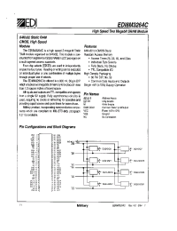 Datasheet EDI8M3264C manufacturer Неопределенные
