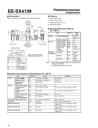 Datasheet EE-SX4139 производства Неопределенные