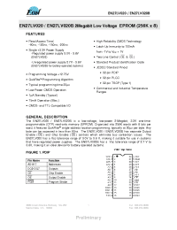 Datasheet EN27LV020-120 manufacturer Неопределенные
