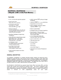 Datasheet EN29F002AB-45JC manufacturer Неопределенные