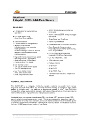 Datasheet EN29F040A-45TCP manufacturer Неопределенные