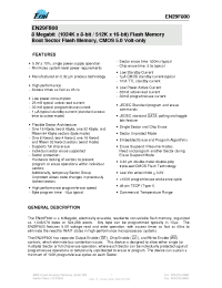 Datasheet EN29F800B70SI manufacturer Неопределенные
