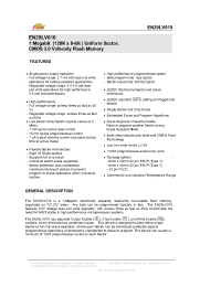 Datasheet EN29LV010-45RSI manufacturer Неопределенные