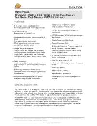 Datasheet EN29LV160A manufacturer Неопределенные