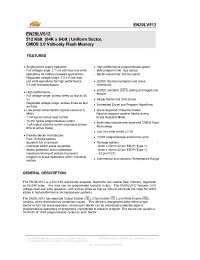 Datasheet EN29LV512-45RJI manufacturer Неопределенные