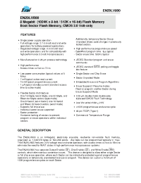 Datasheet EN29LV800B90SIP производства Неопределенные