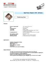 Datasheet EOC-20HYG200 manufacturer Неопределенные