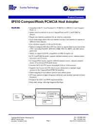 Datasheet EP510 manufacturer Неопределенные