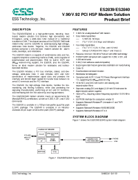 Datasheet ES2840J manufacturer Неопределенные
