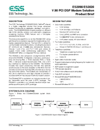 Datasheet ES2898S manufacturer Неопределенные