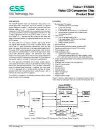 Datasheet ES3883 производства Неопределенные