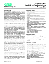 Datasheet ES4428 manufacturer Неопределенные