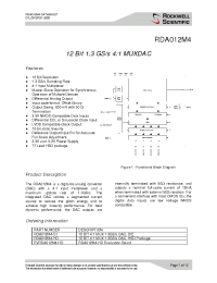 Datasheet EVRDA012M4-HD manufacturer Неопределенные