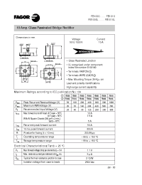 Datasheet FB1000L manufacturer Неопределенные