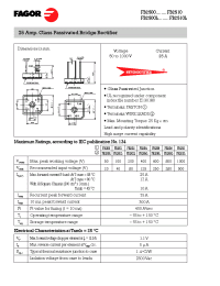 Datasheet FB2500 manufacturer Неопределенные