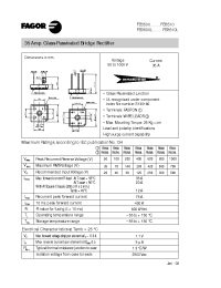 Datasheet FB3504L manufacturer Неопределенные