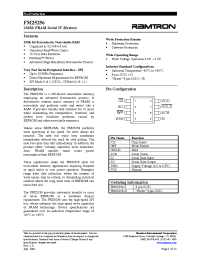 Datasheet FM25256-G manufacturer Неопределенные