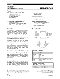 Datasheet FM25L256-S manufacturer Неопределенные