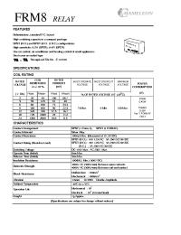 Datasheet FRM8 manufacturer Неопределенные