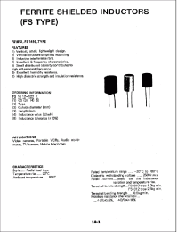 Datasheet FS1012-272K manufacturer Неопределенные