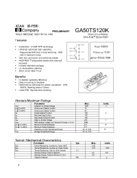 Datasheet GA50TS120K manufacturer Неопределенные