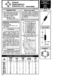 Datasheet GHV-6 производства Неопределенные