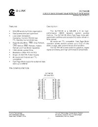 Datasheet GLT44108-45T manufacturer Неопределенные