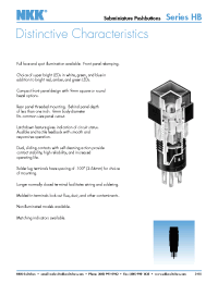Datasheet HB15SKW01-5CJB manufacturer Неопределенные
