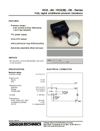 Datasheet HCX002A6V производства Неопределенные