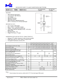 Datasheet HER507G производства Неопределенные