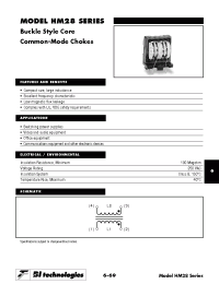 Datasheet HM28-20001 manufacturer Неопределенные