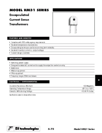 Datasheet HM31-10050 manufacturer Неопределенные